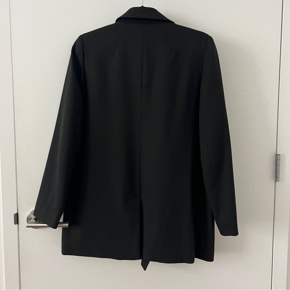 Madewell Caldwell Double Breasted Blazer in Black Size Small - Picture 2 of 4